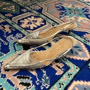 Vintage sling backs sz35